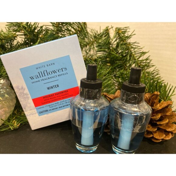 Bath & Body Works “Winter” 2 New Holiday Winter Wallflowers - Picture 1 of 4